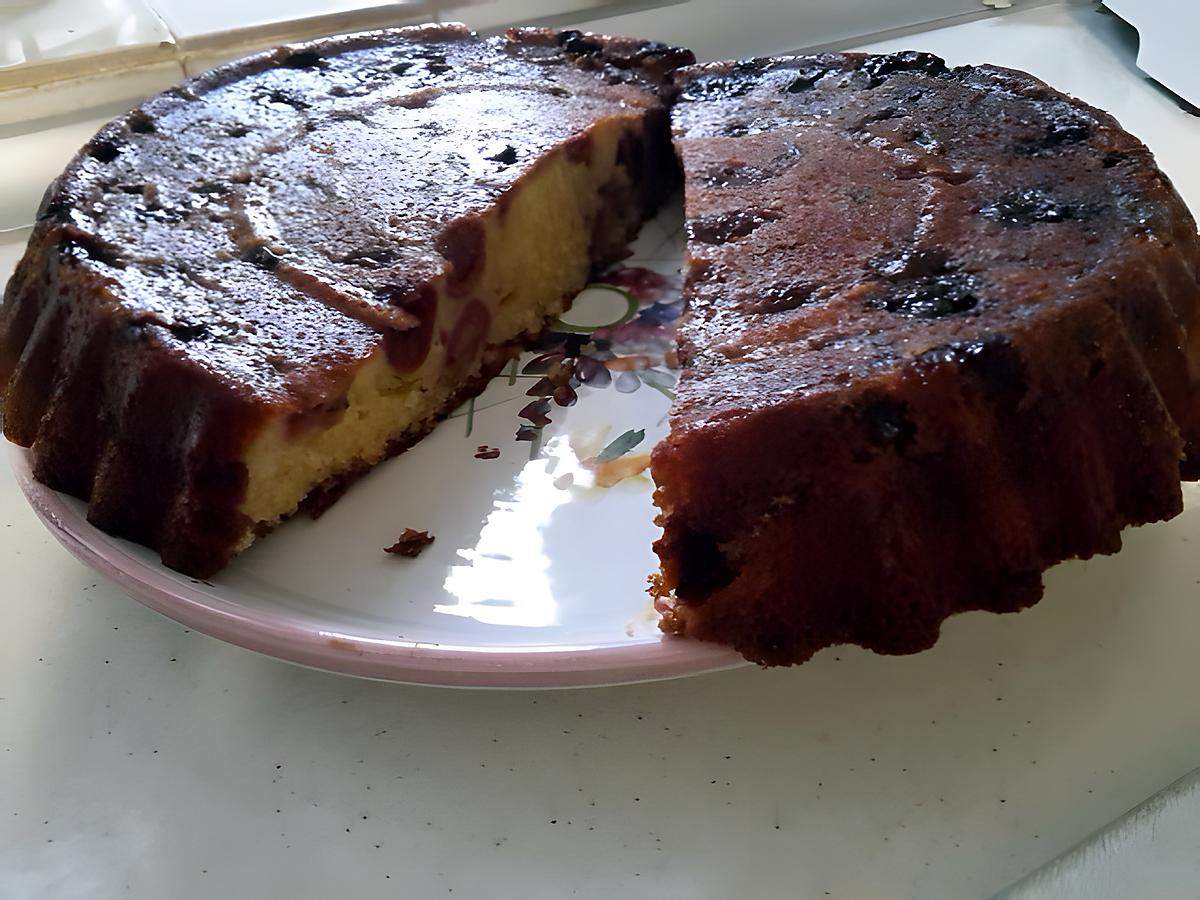 recette Gâteau au yaourt et aux cerises (de mon jardin)