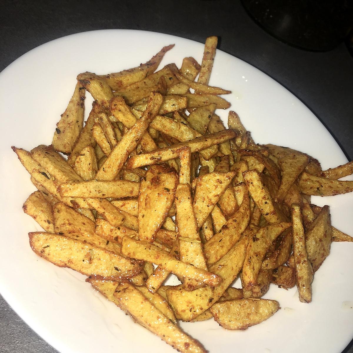 recette Frites épicées