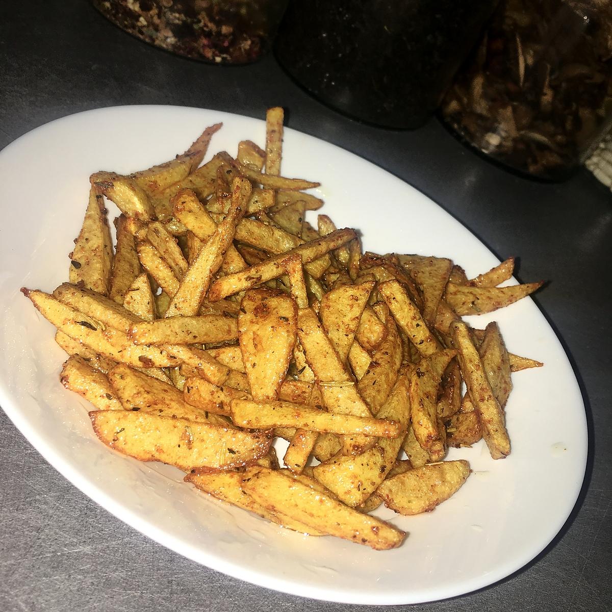 recette Frites épicées