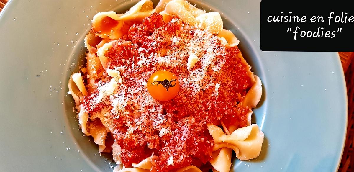 recette Pâtes amatriciana