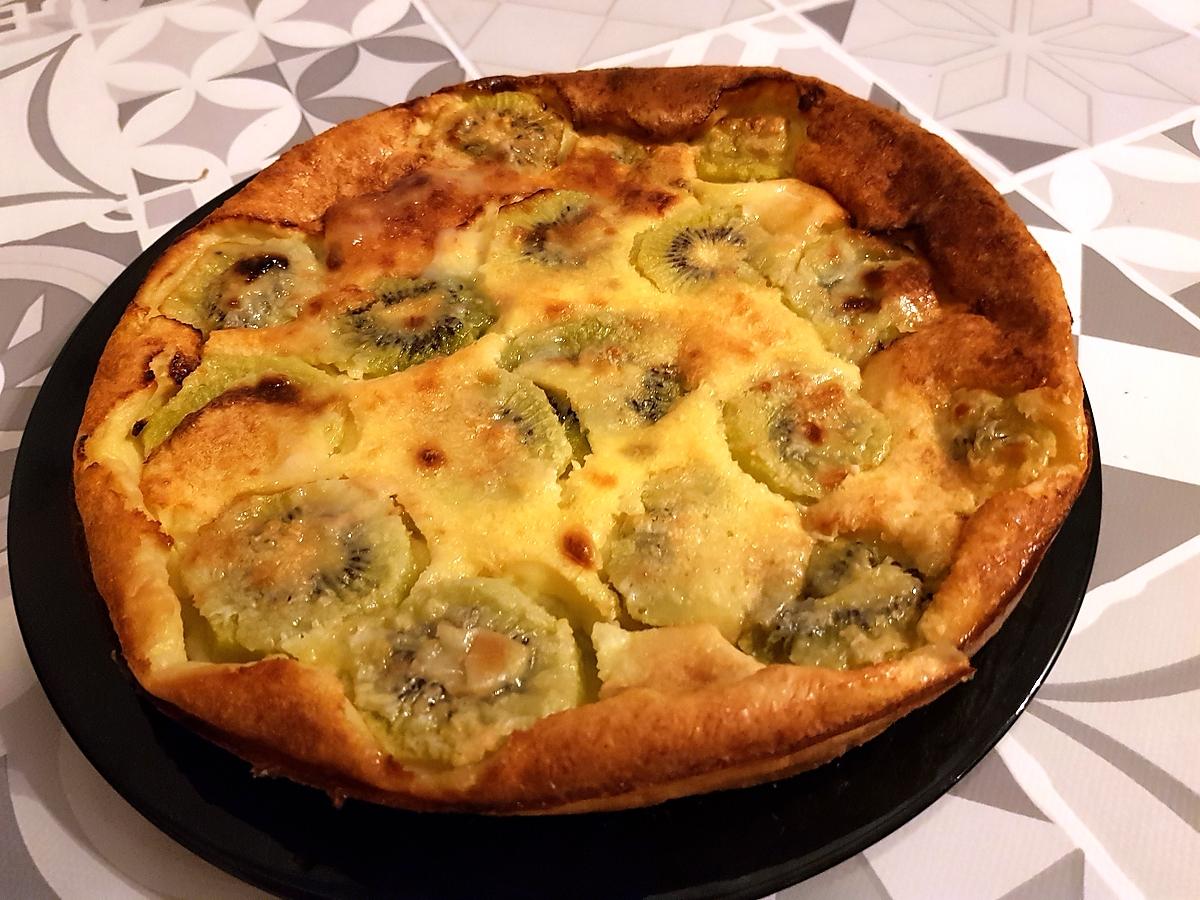 recette Clafouti kiwis coco