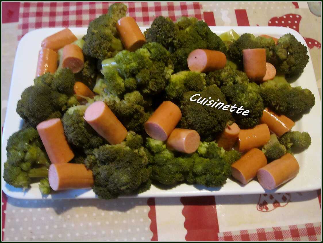 Recette de Brocolis aux snacks cookéo.