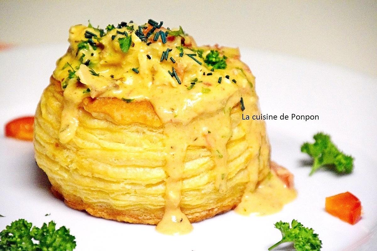 recette Vol au vent de coucou de Malines à la sauce marinade provençale Potier