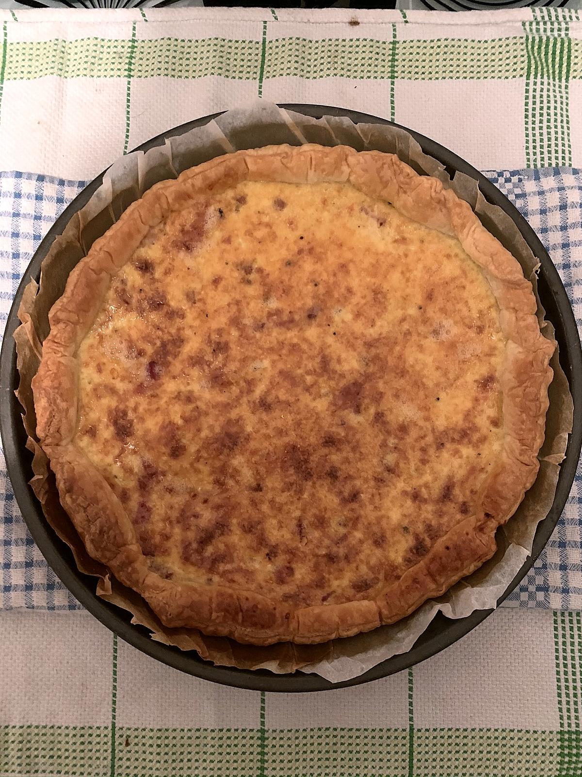 recette Ma quiche gourmande