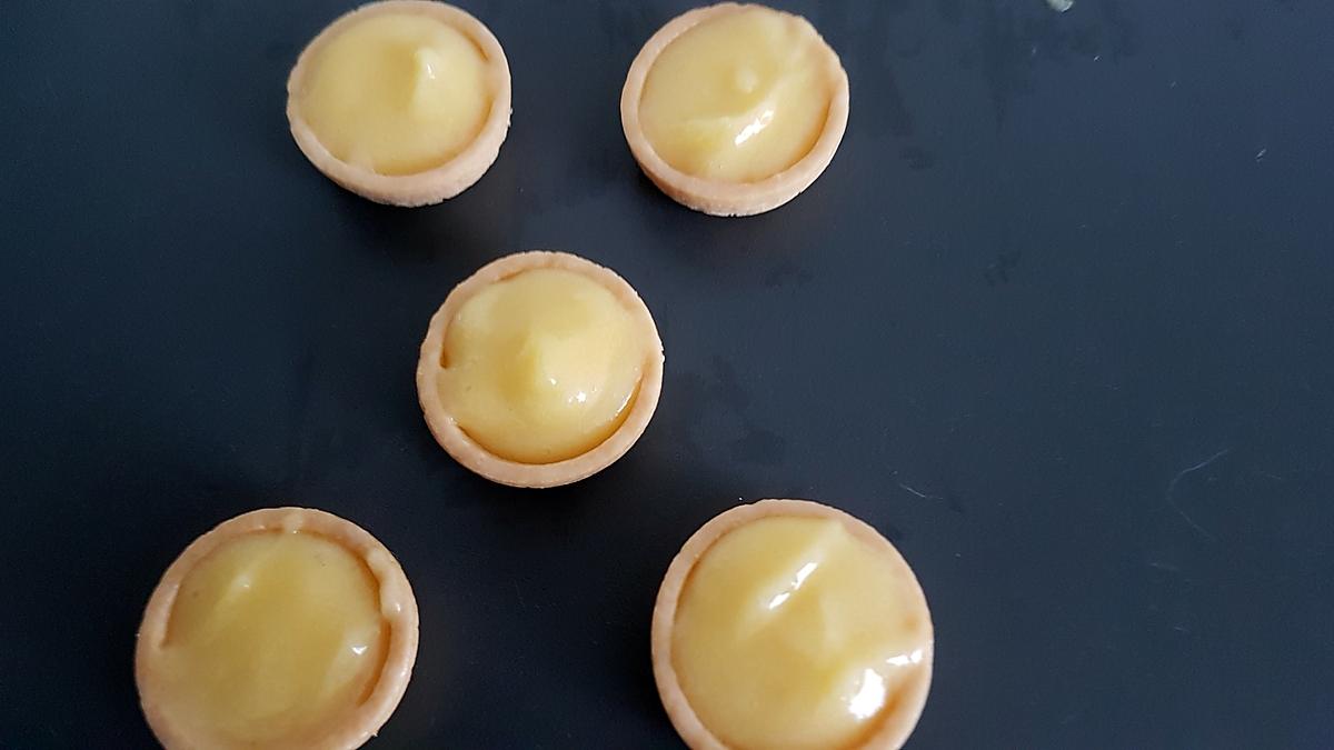 recette Crème Citron Pour Tartelettes ou Tarte