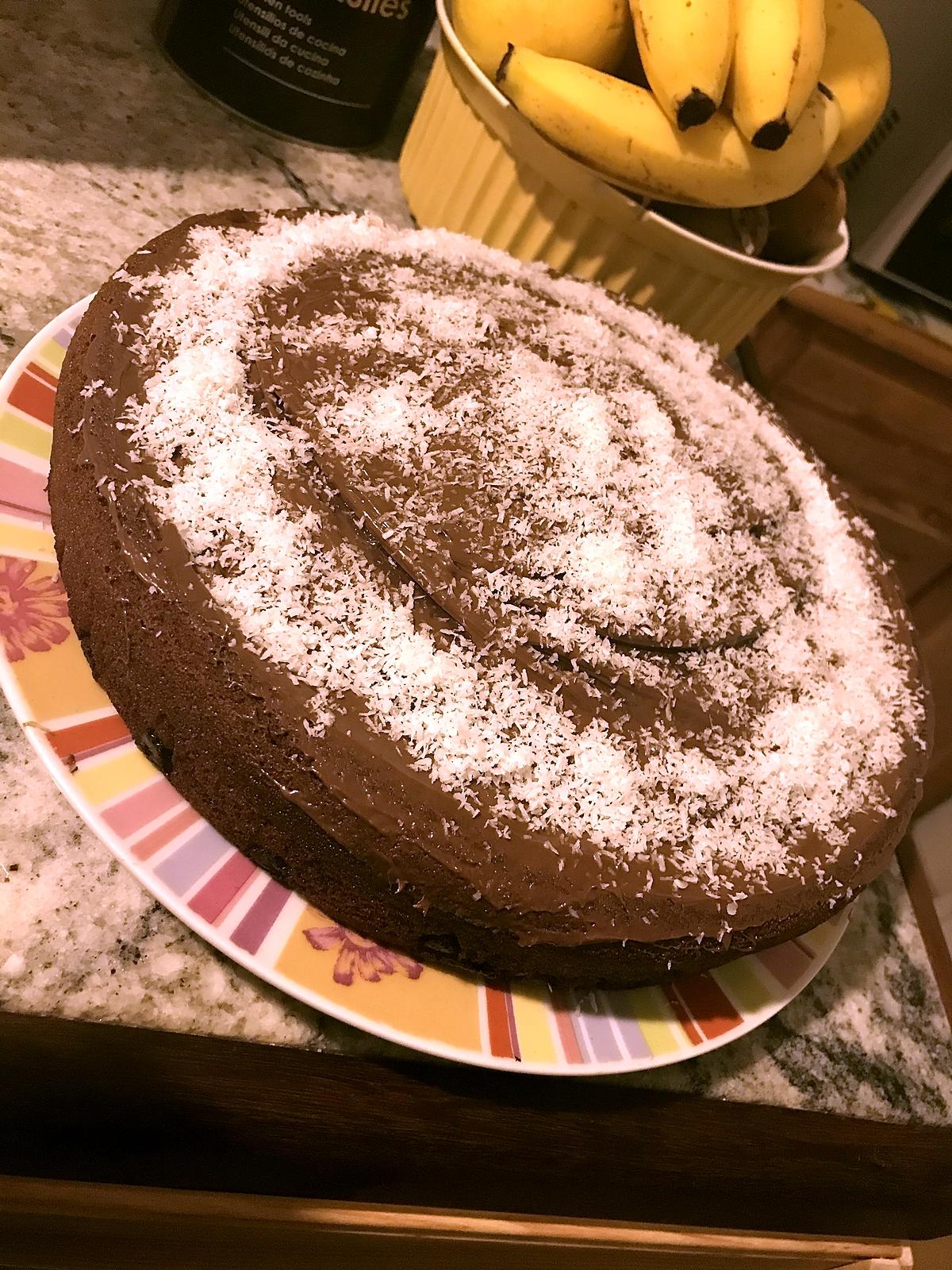 recette GATEAU CHOCOLAT ET COCO