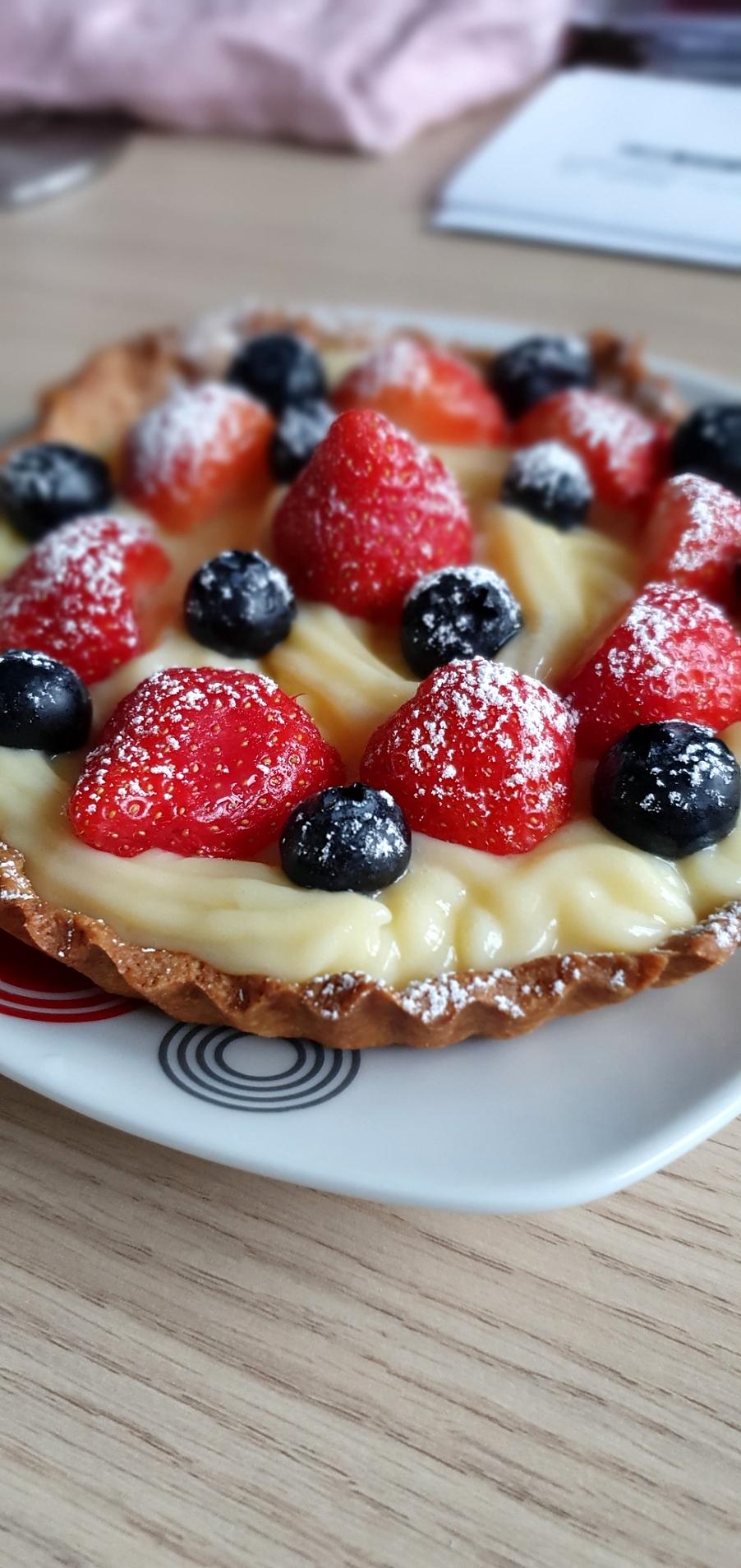 recette Tartelette crème pâtissière fruits