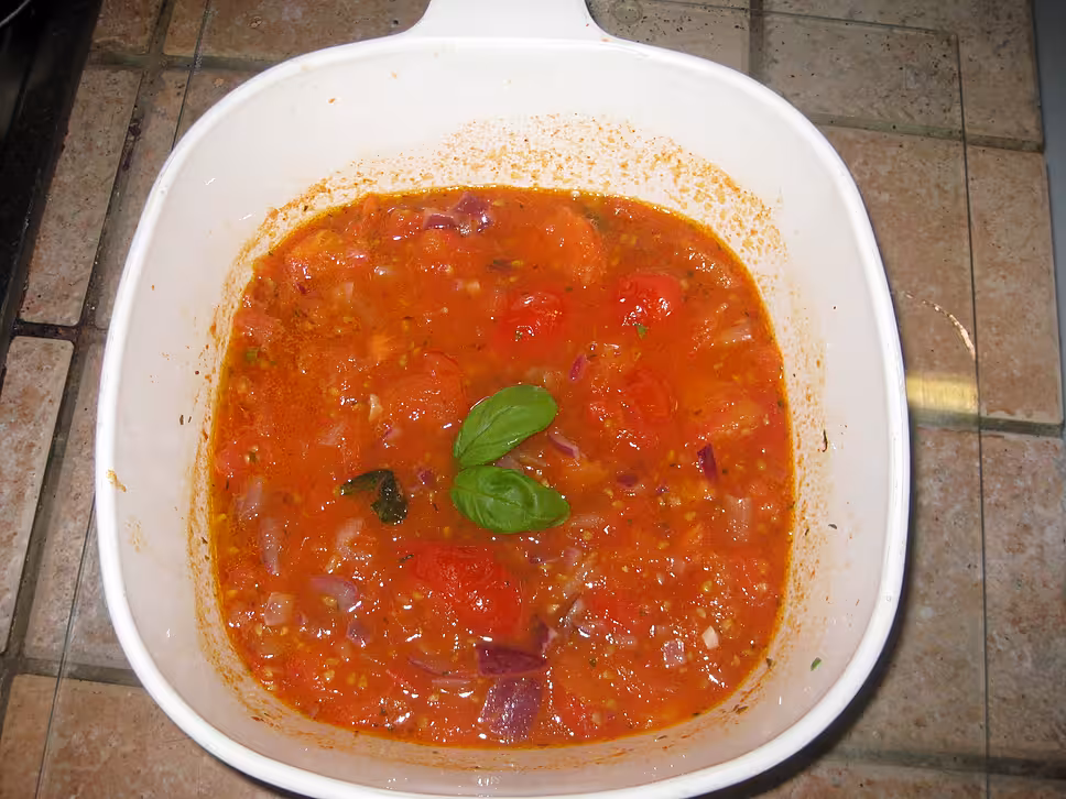recette Sauce tomates rapide au micro-ondes