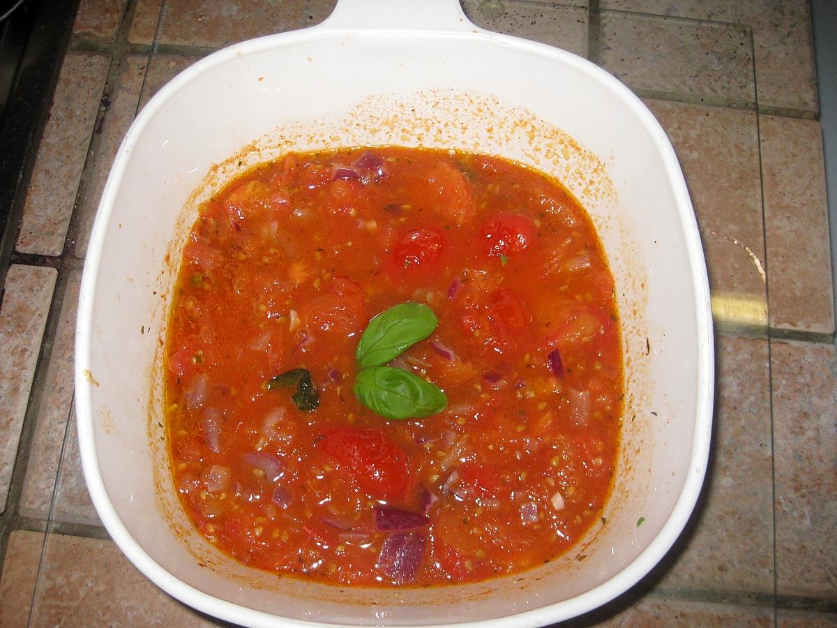 recette Sauce tomates rapide au micro-ondes