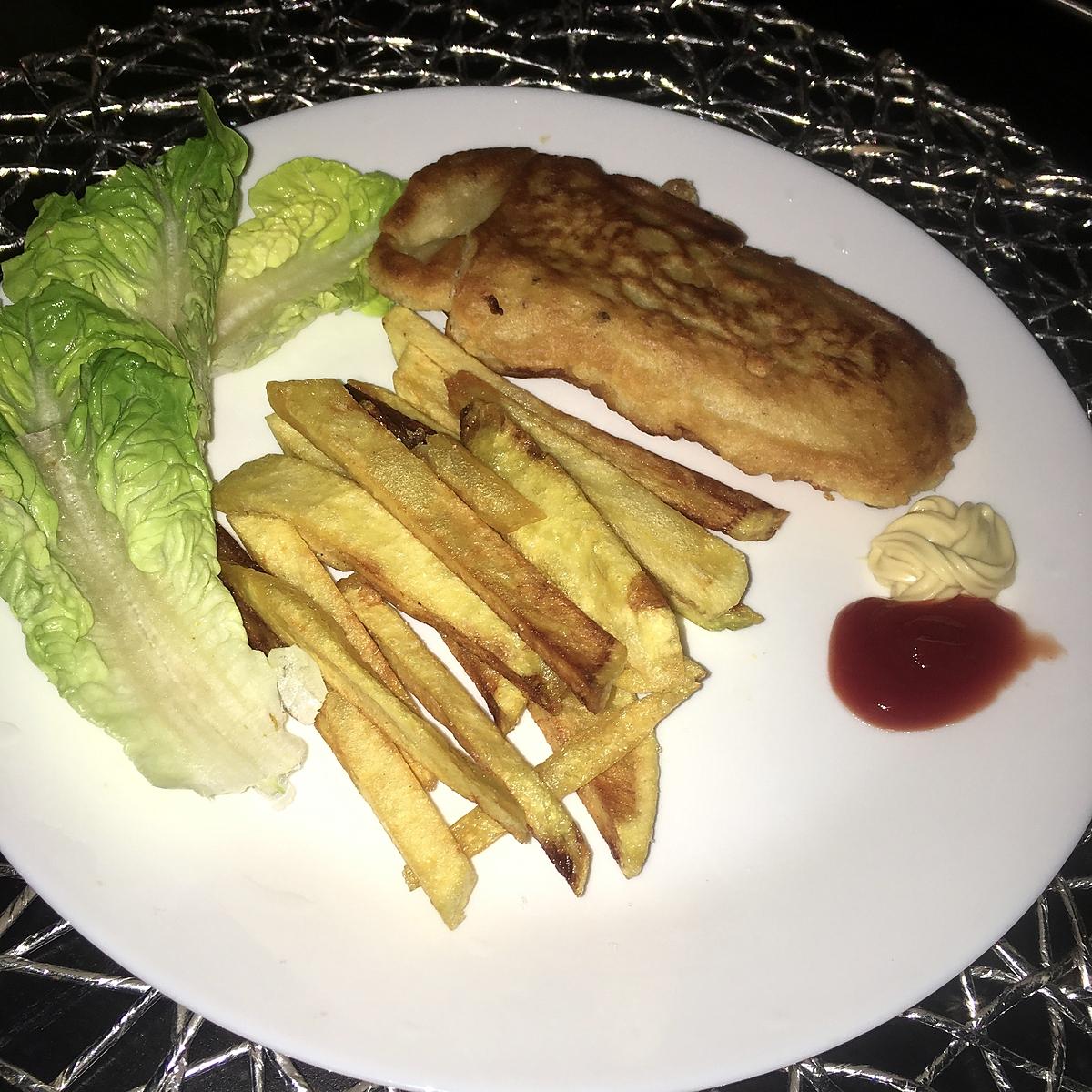 recette Fish and chips