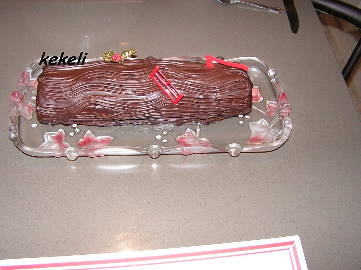 recette Buche rapide et facile au chocolat