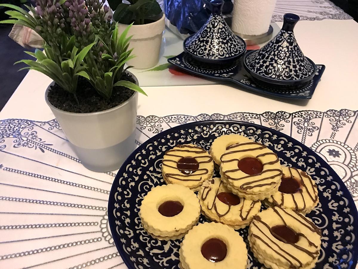 recette SABLE A LA CONFITURE