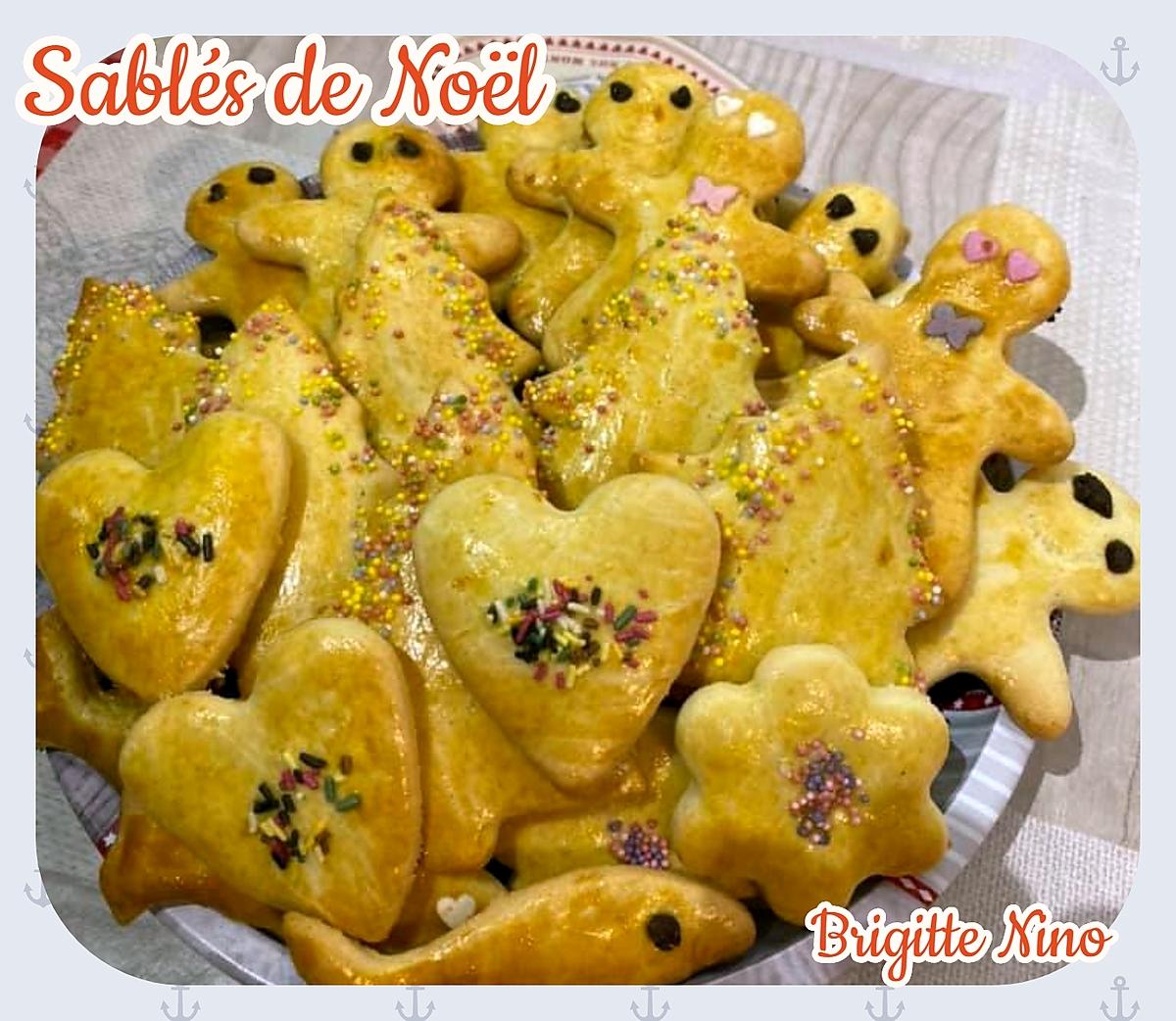 recette SABLES DE NOËL