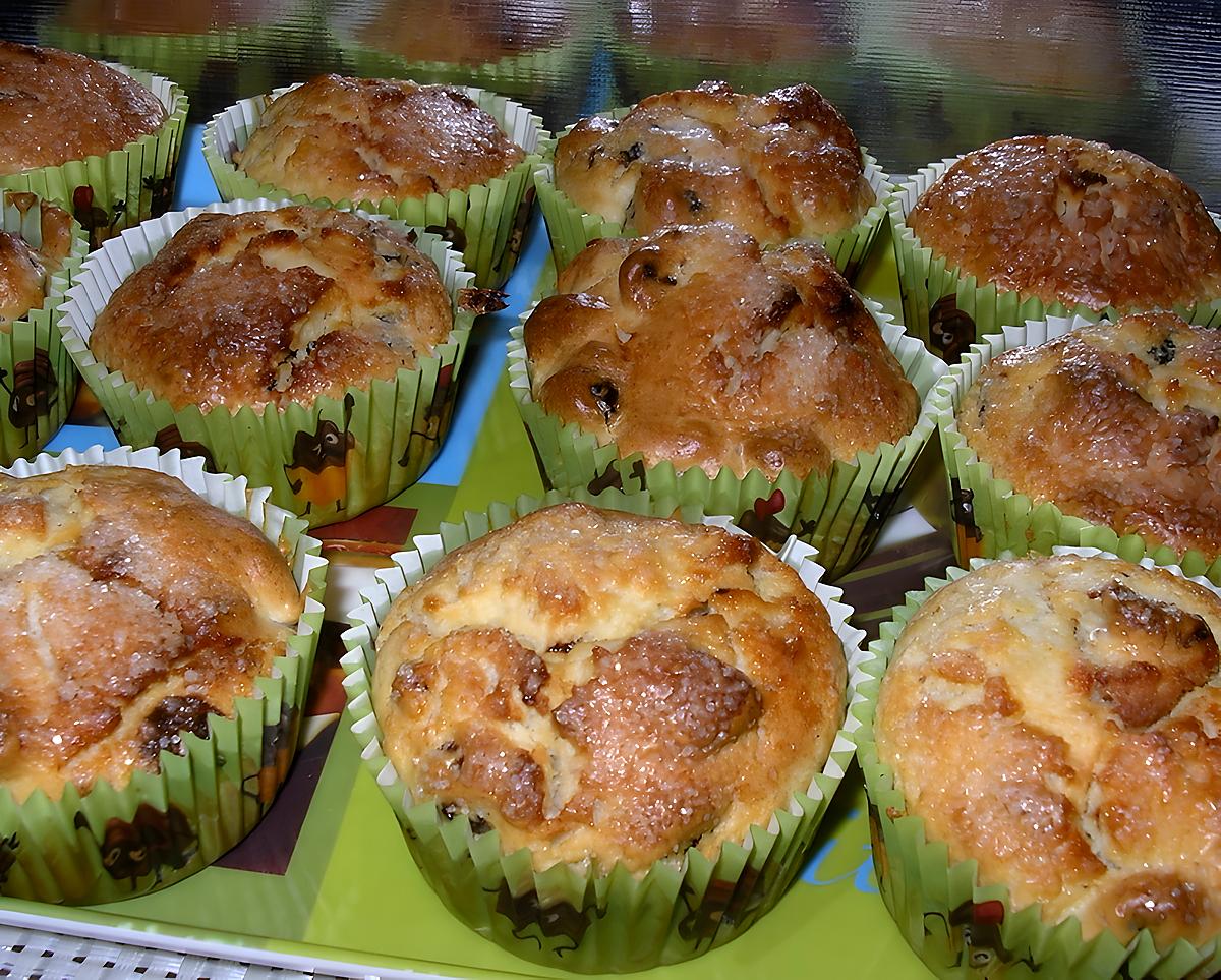 recette muffins aux canneberges