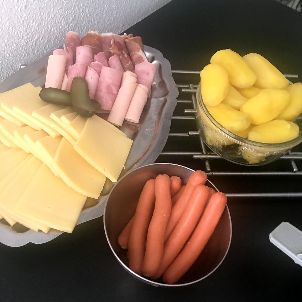 recette Tresse feuilleté a la raclette