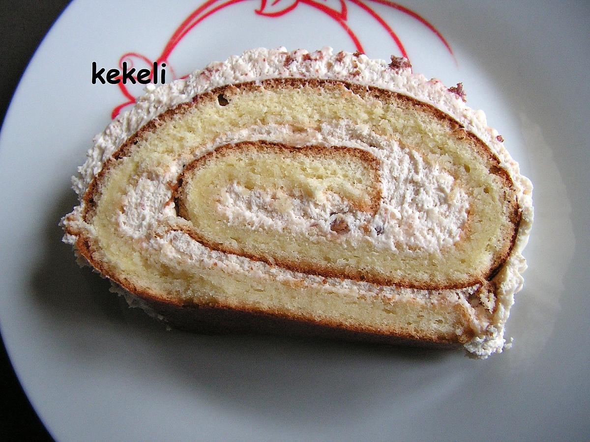 recette Bûche aux châtaignes