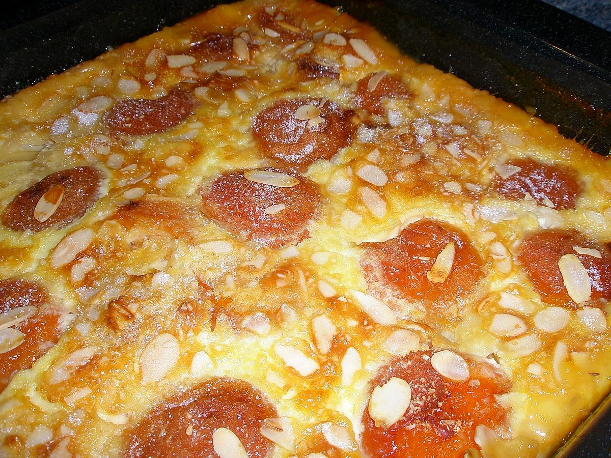 recette Clafoutis aux abricots