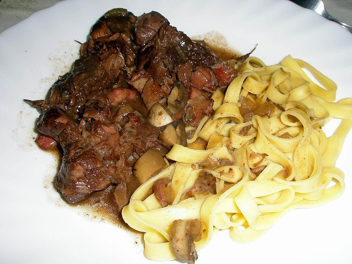 recette Boeuf bourguignon, de mon mari :-)