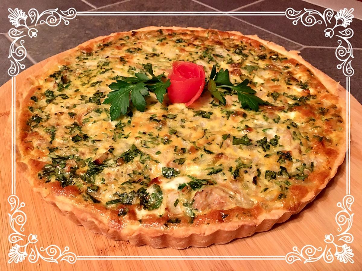 recette Quiche au thon et au camembert