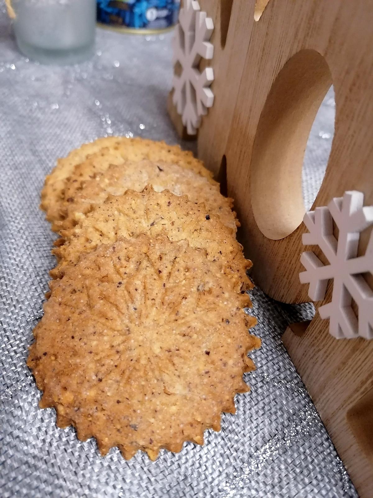 recette Sablés à la noisette, douceur de Noël