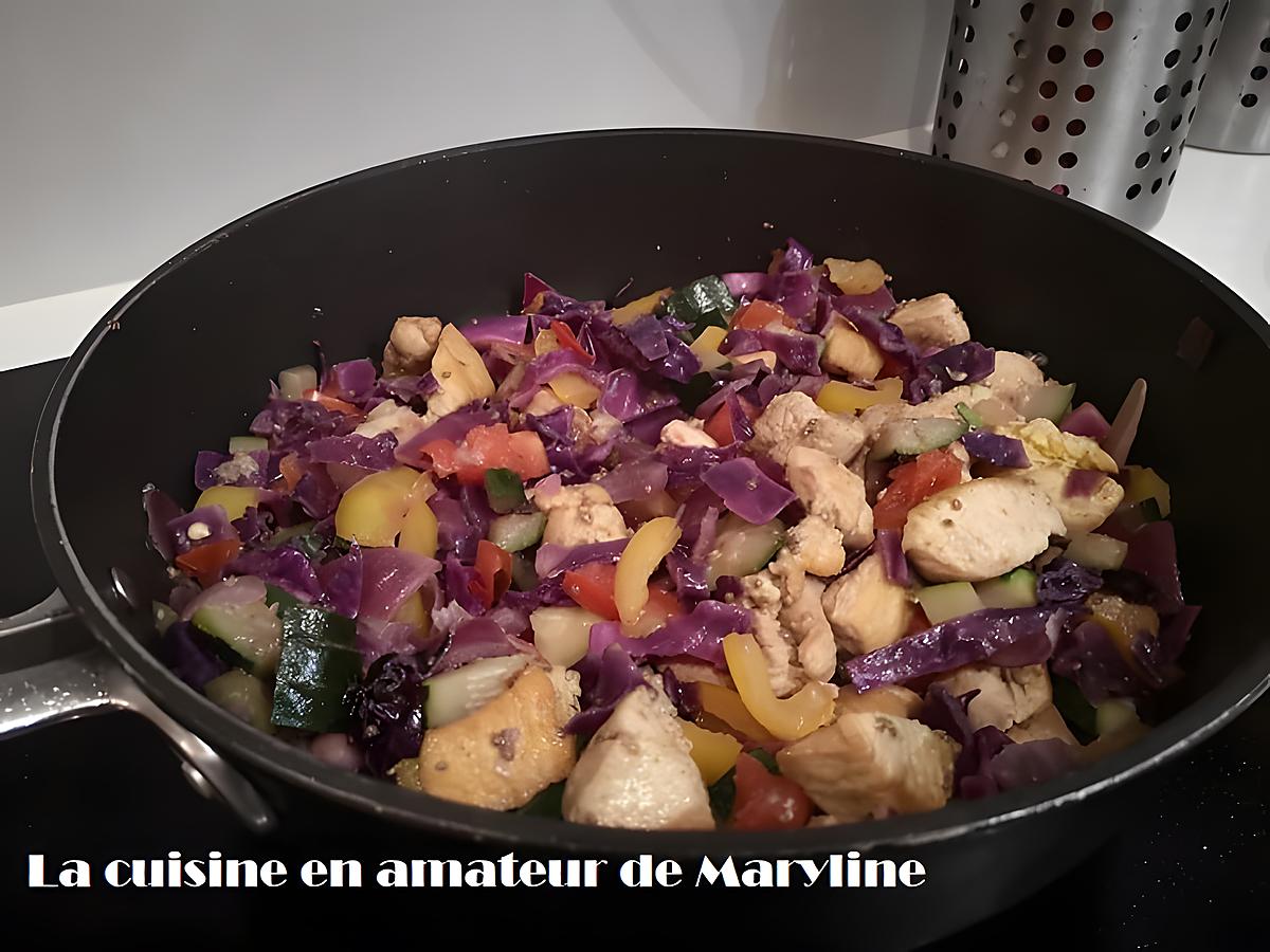 recette Chou rouge au Ras el Hamout