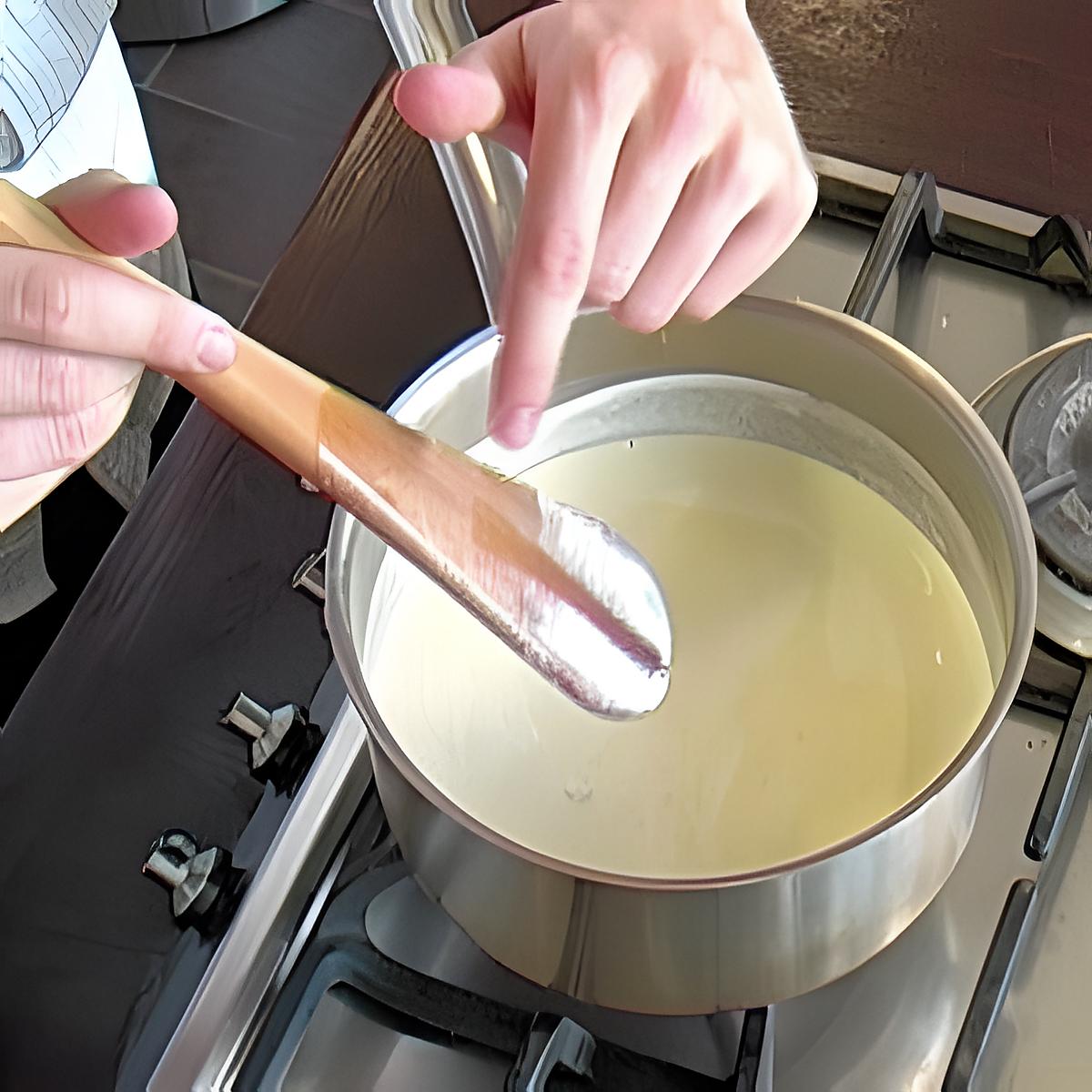 recette Faire une crème anglaise express