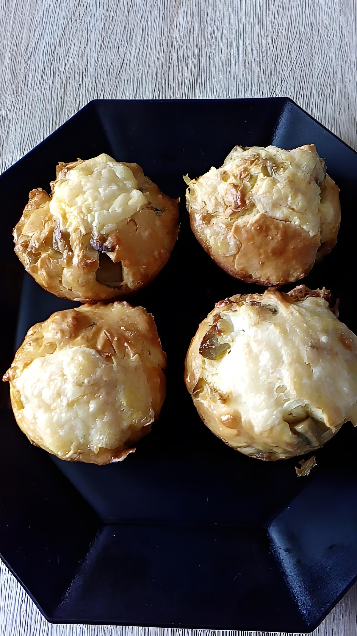 recette muffins au foie gras