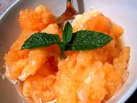 recette recette sorbet melon