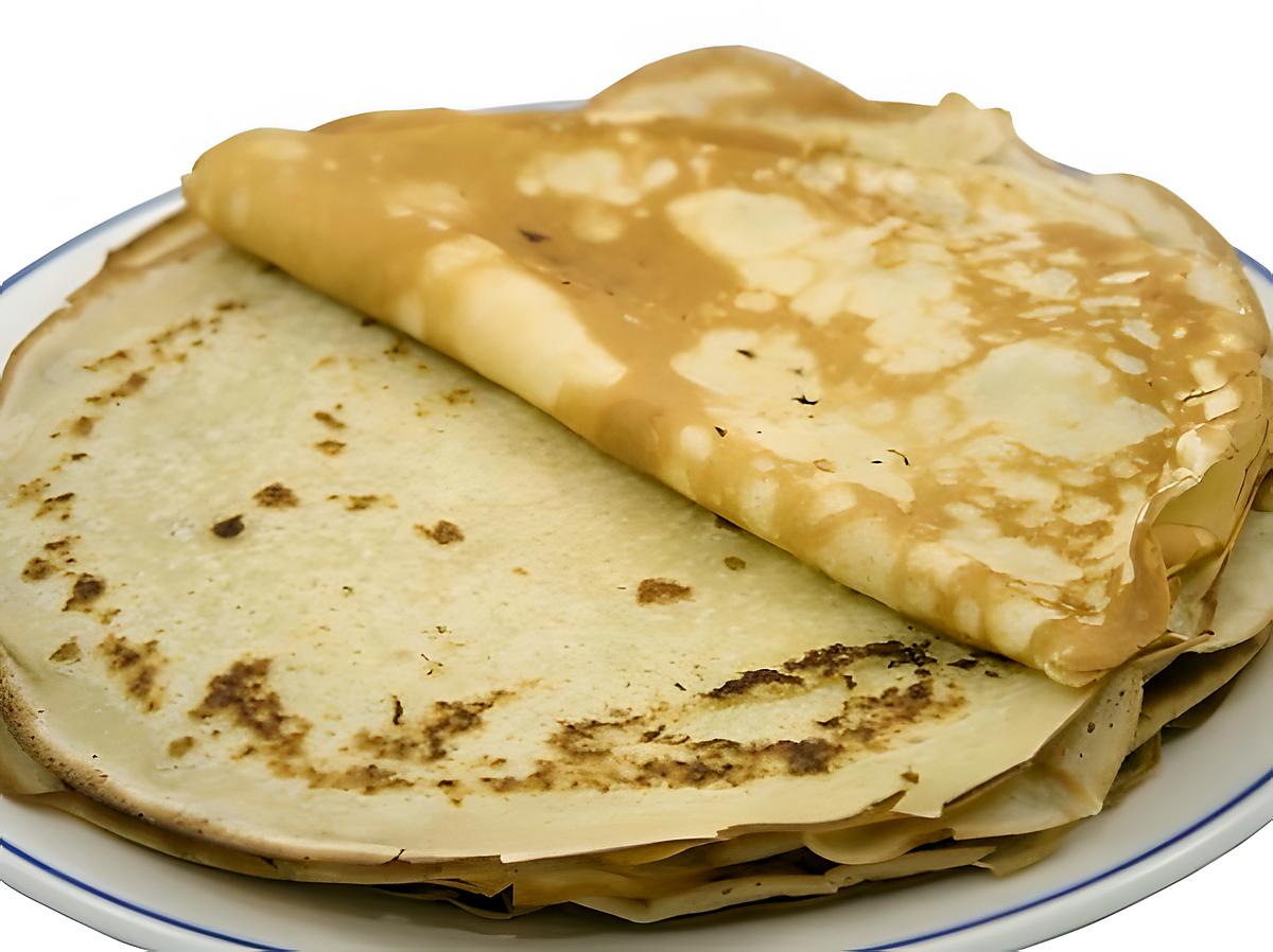 recette Crêpes sans lait