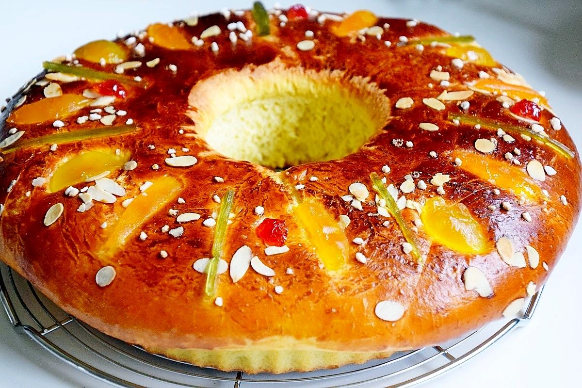 recette Roscón de Reyes, la galette des rois espagnole