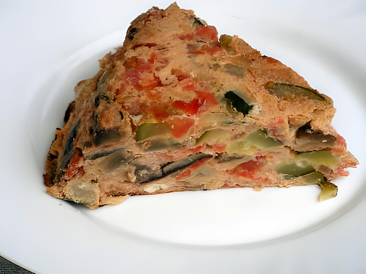 recette Flan de ratatouille aux anchois