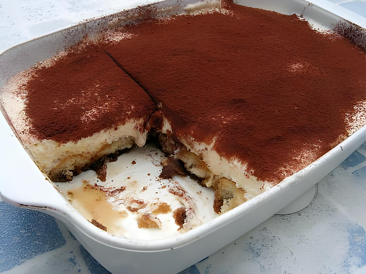 recette Tiramisu classique