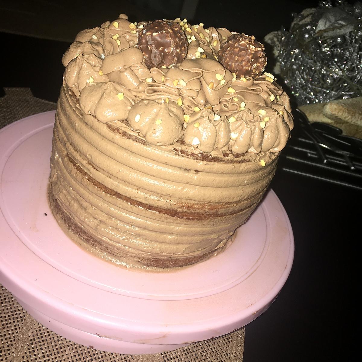 recette Layer cake ferrero