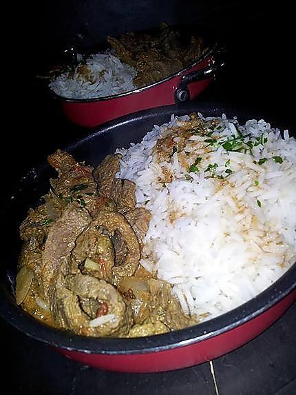 recette Porc au curry