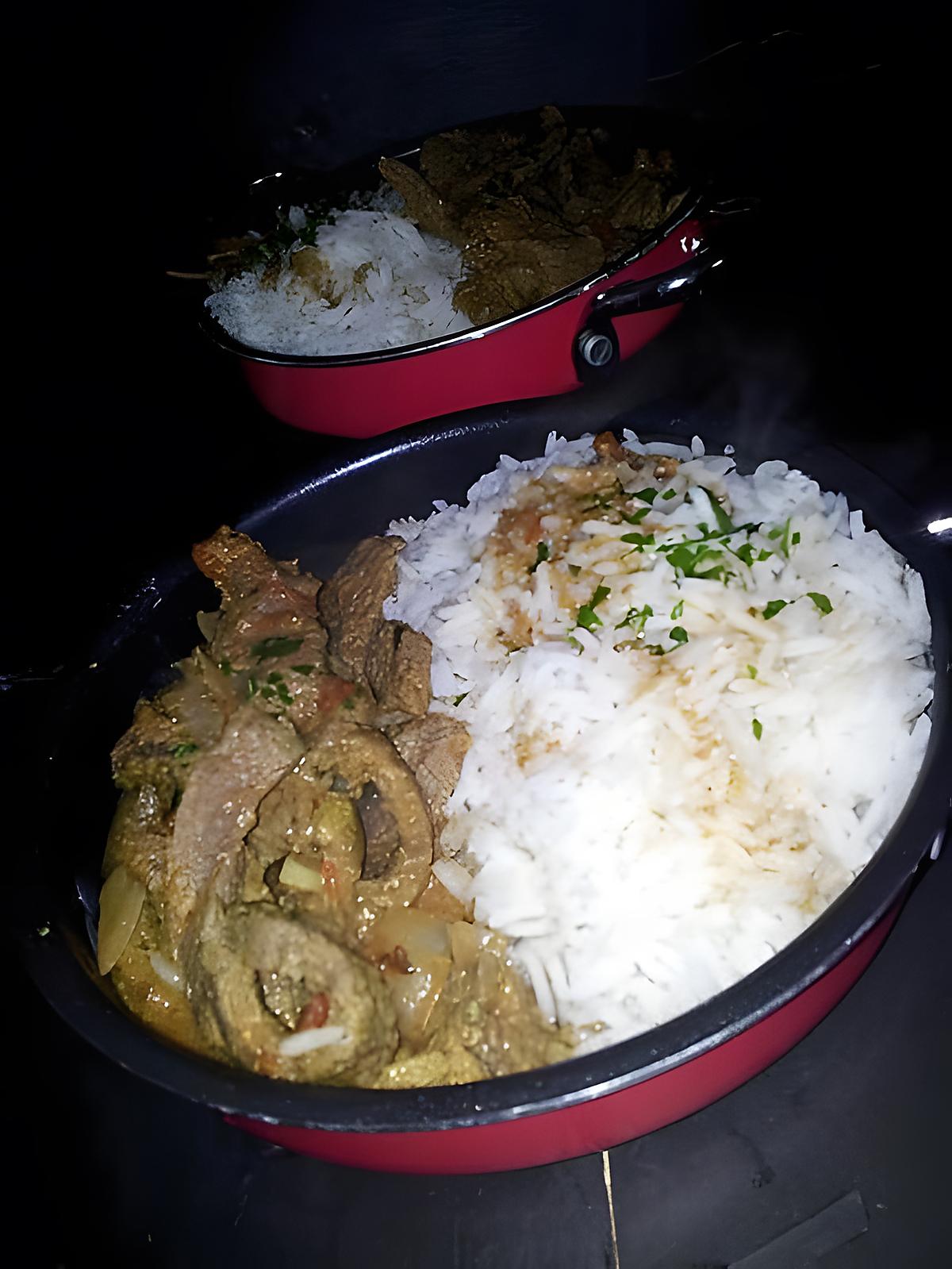 recette Porc au curry