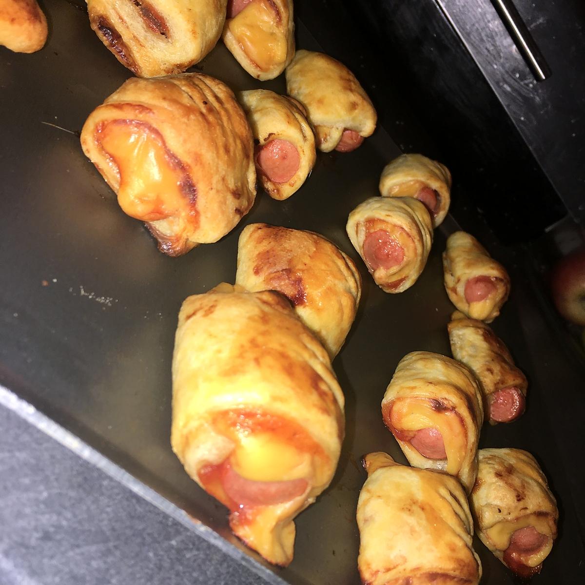 recette Minis hot dog feuilletés