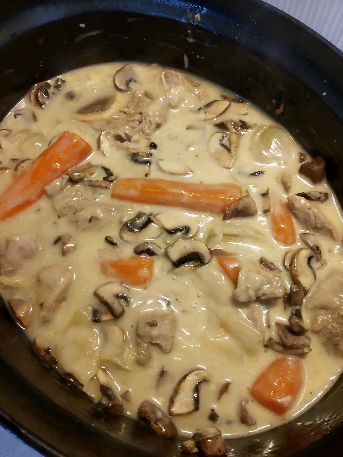 recette Blanquette de veau à l'ancienne