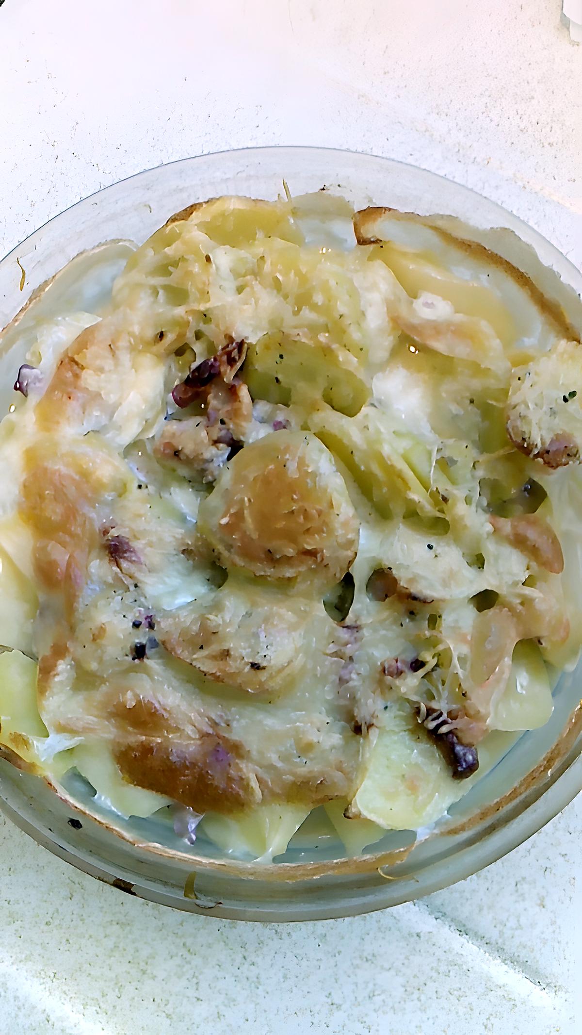 recette gratin pomme de terre cancoillotte