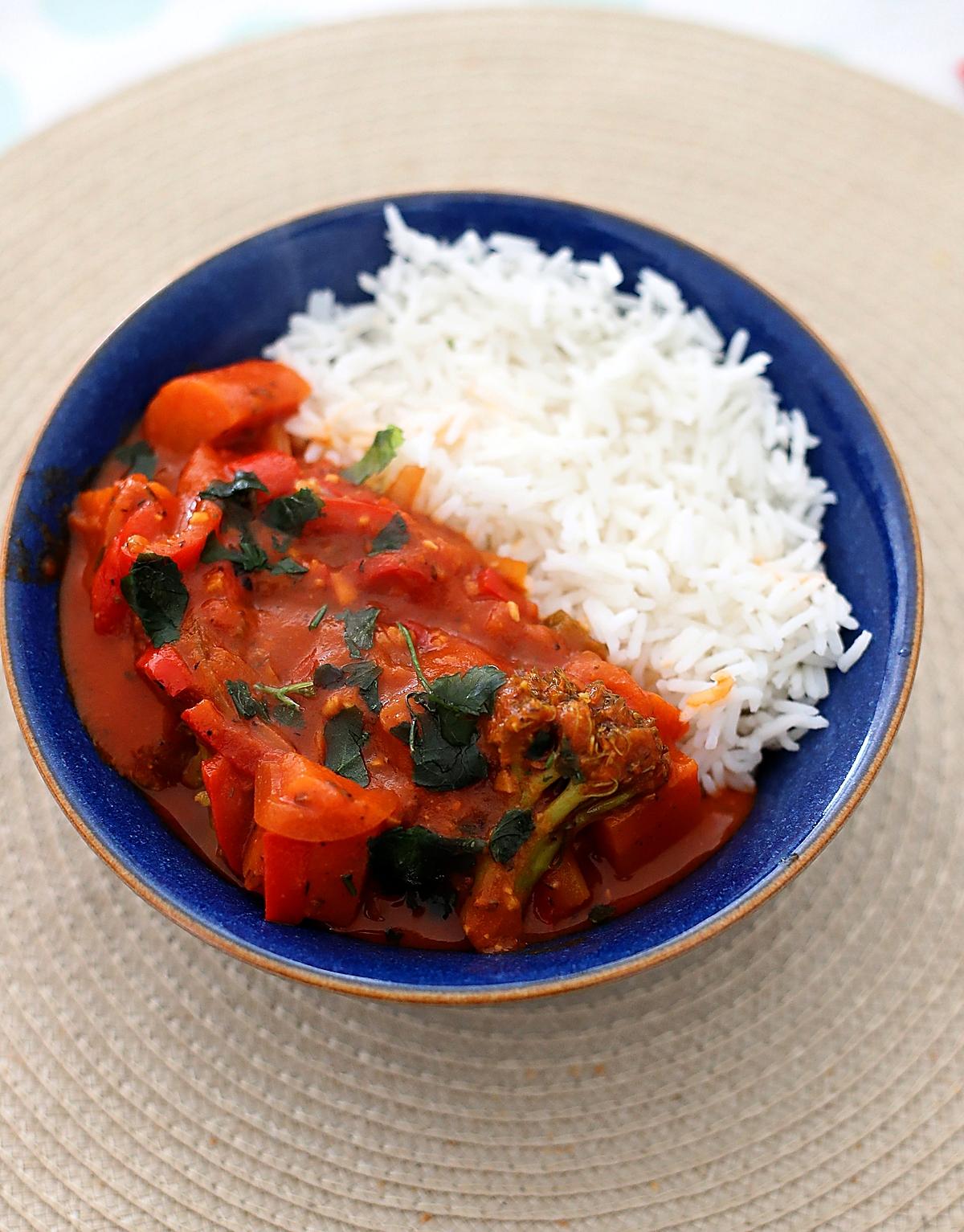 recette Mijoté de légume à la tomate