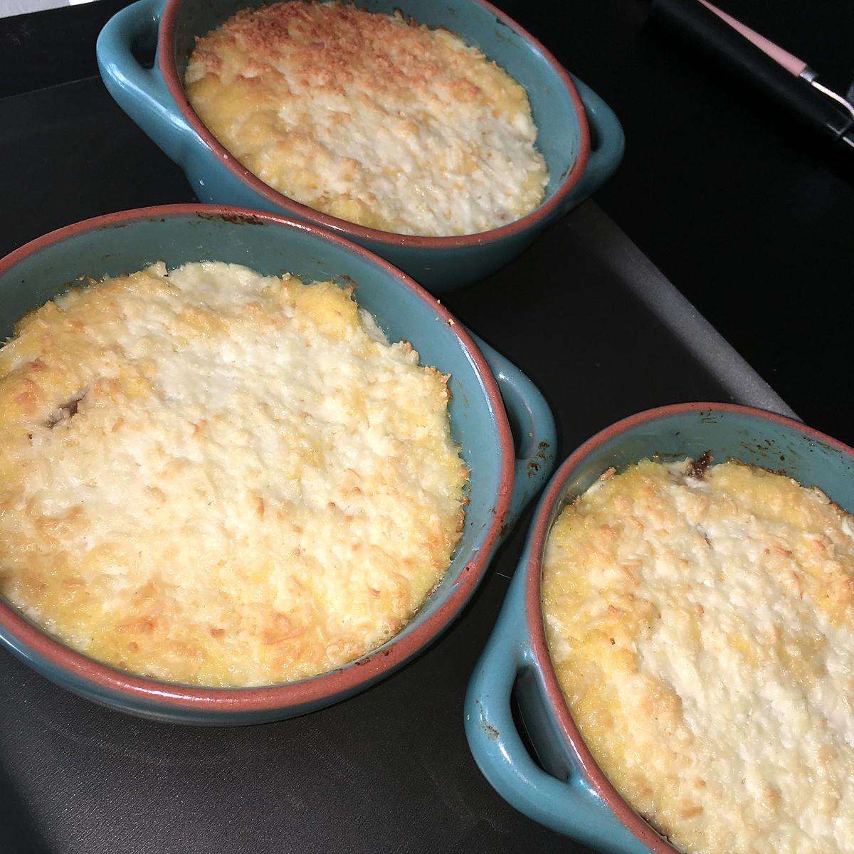 recette Parmentier de polenta