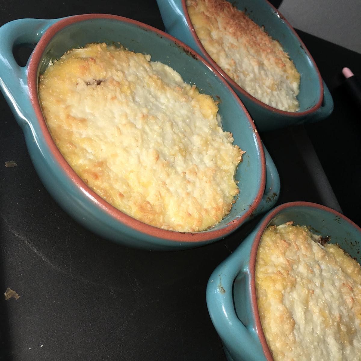 recette Parmentier de polenta