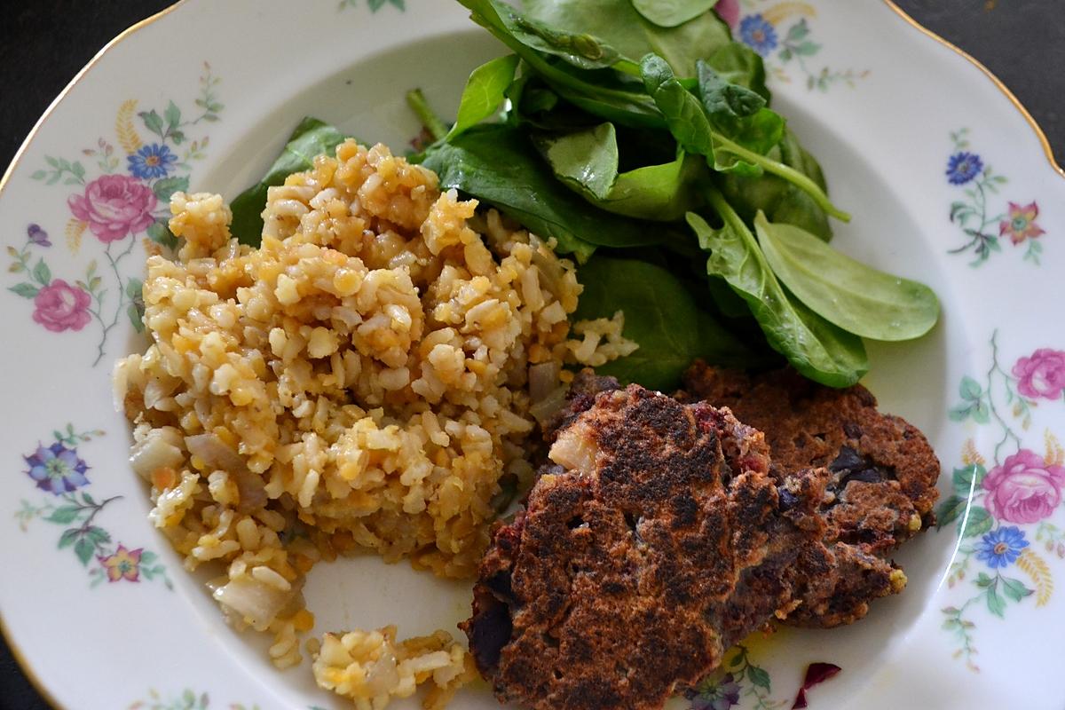 recette Steaks aux légumes