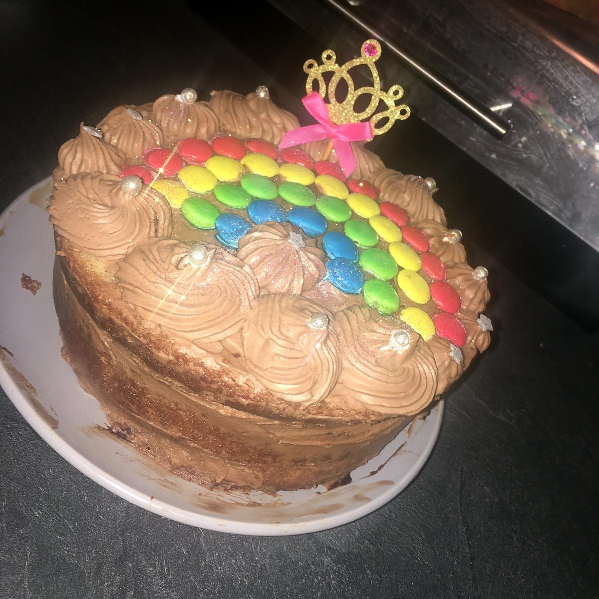 recette Gâteau Arc en ciel