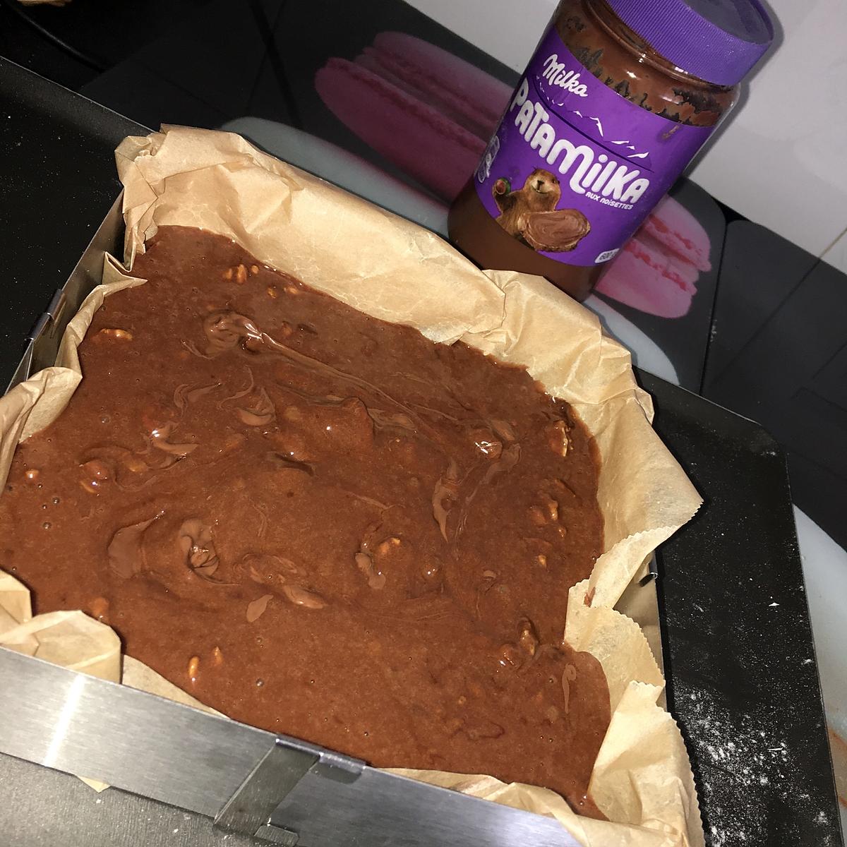 recette Brownies pâte a Milka