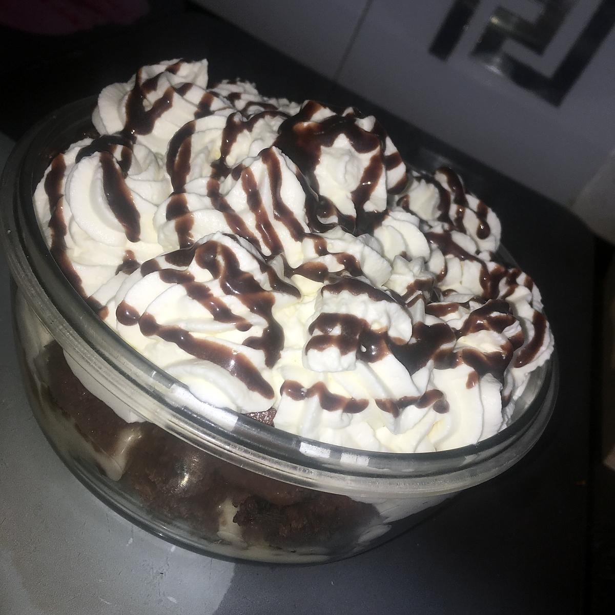 recette Trifle au chocolat