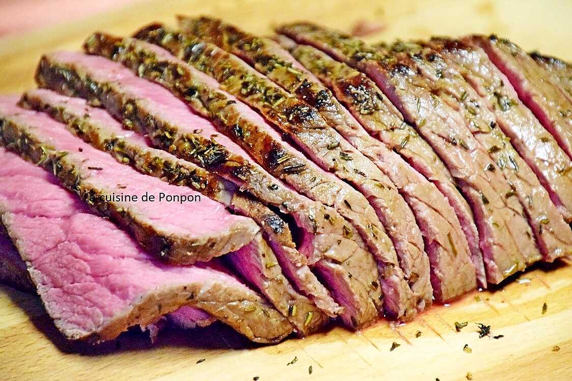 Recette de Rosbeef cuit à basse température
