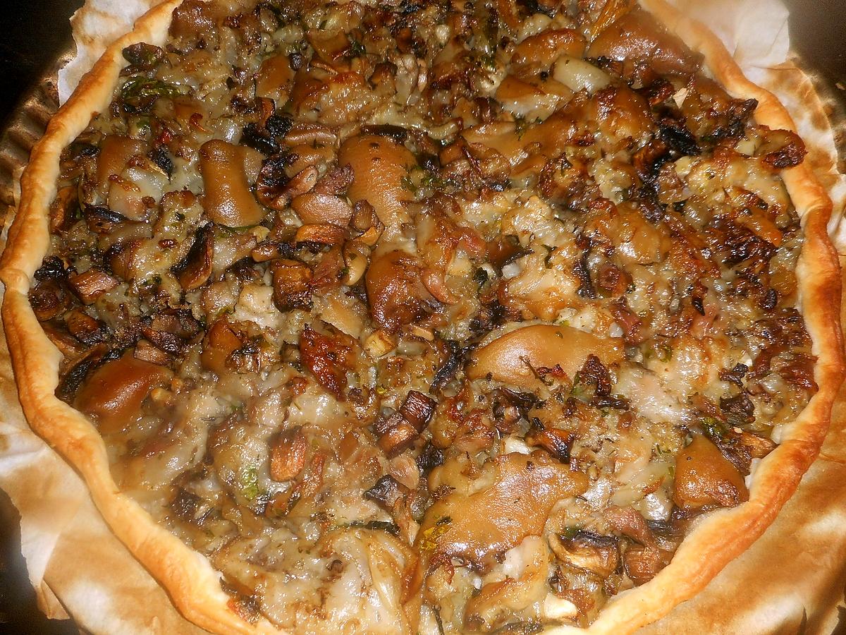 recette Tarte aux pieds de porc