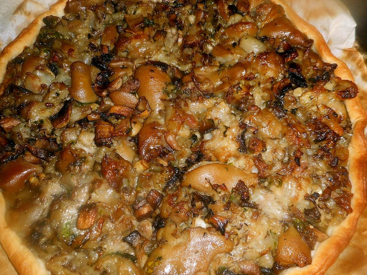 recette Tarte aux pieds de porc