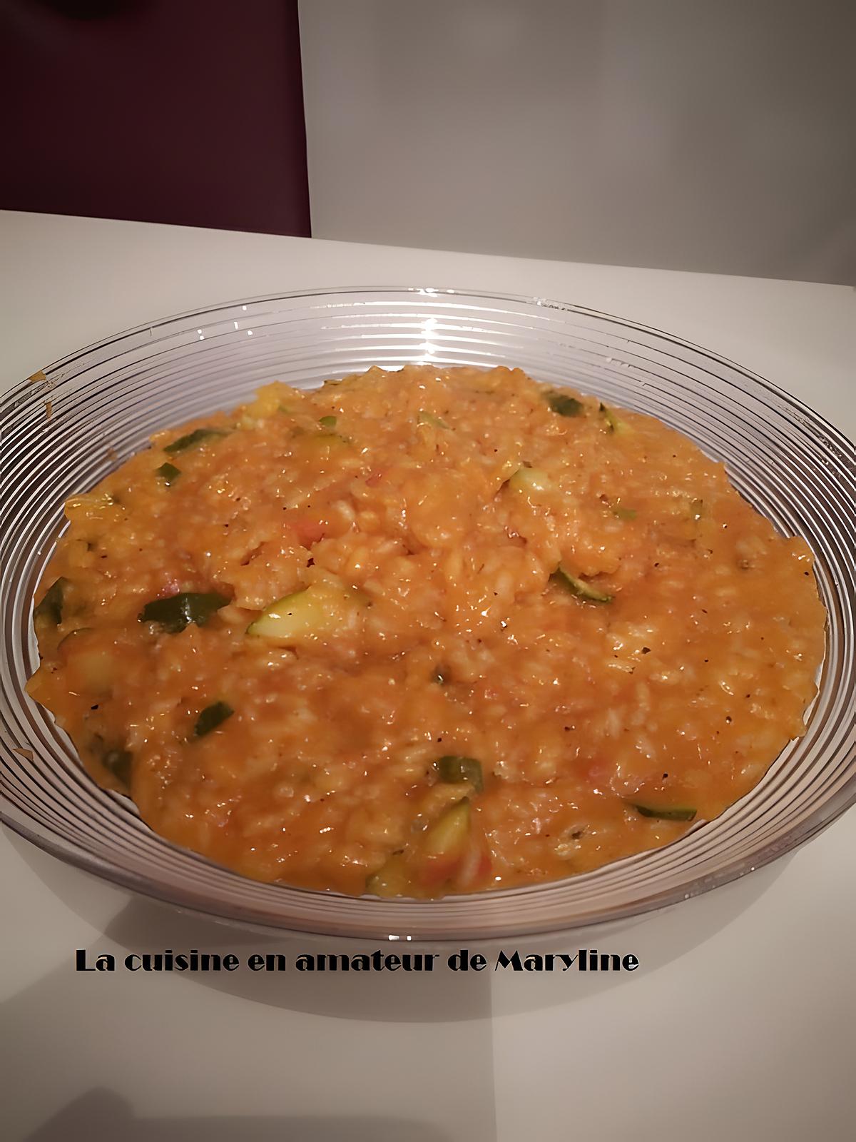 recette Risotto d elégumes