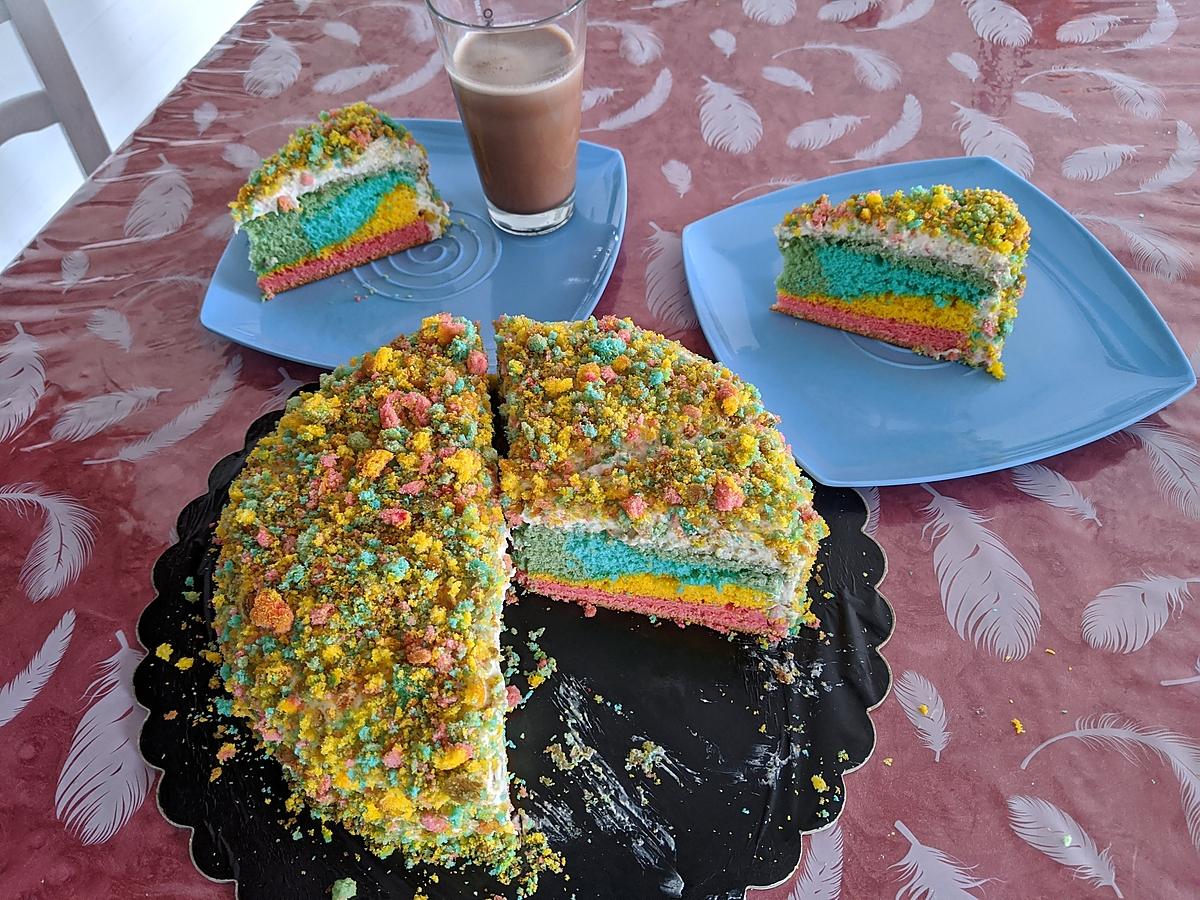 recette Gâteau génoise cuit tout en un    ...  à ma  fille Hélène !!!